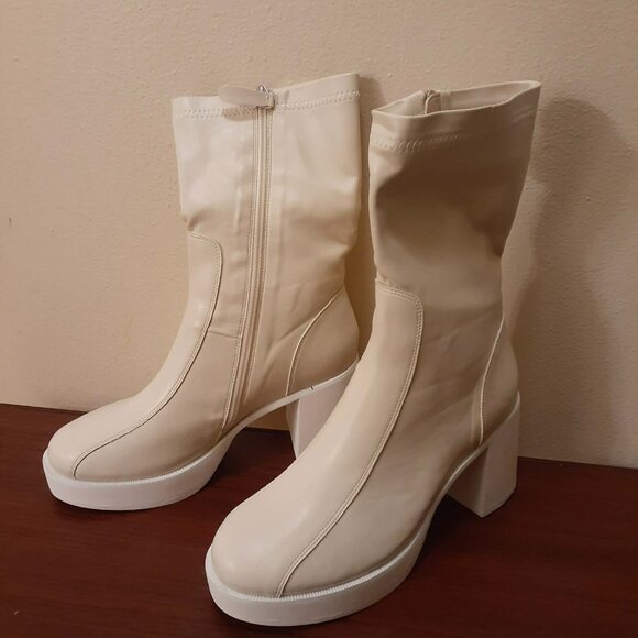 Oasis Society the Josephine Platform Short Boots - Picture 5 of 10